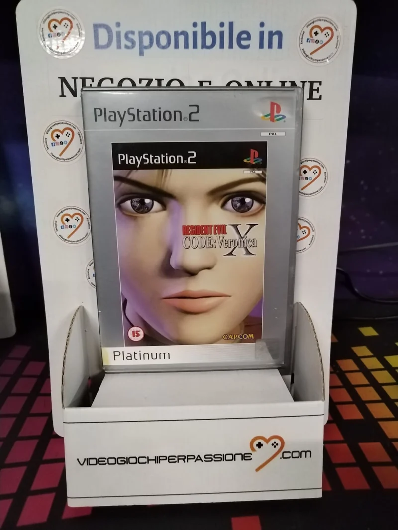 Resident Evil Code Veronica X Playstation 2 (usato garantito)(ver. italiana)