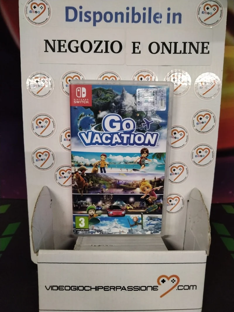Go Vacation - Nintendo Switch -ver. Italiana (usato garantito)