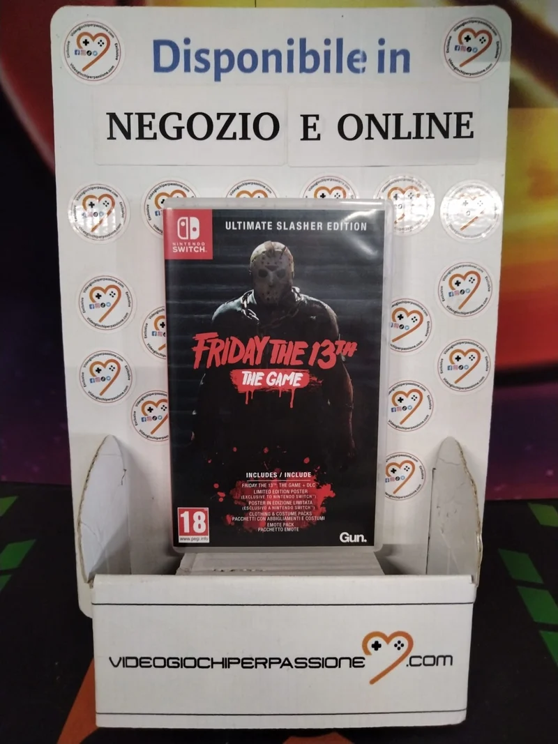 Friday the 13th: The Game Ultimate Slasher Edition Nintendo Switch (usato garantito)(senza poster)