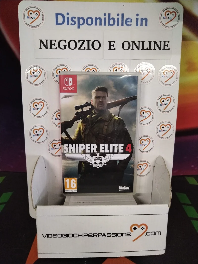 Sniper Elite 4 Italia Nintendo Switch (usato garantito)