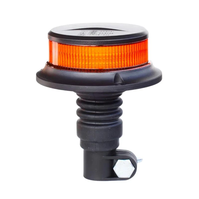 Faro LED ambra con montaggio Flexi-DIN / Flat Top