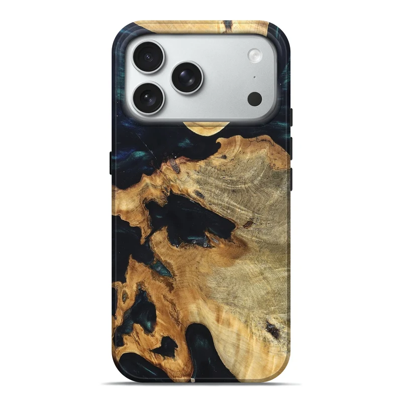 iPhone 18 Pro Max Wood Live Edge Phone Case - Mara (Cosmos, 830232)