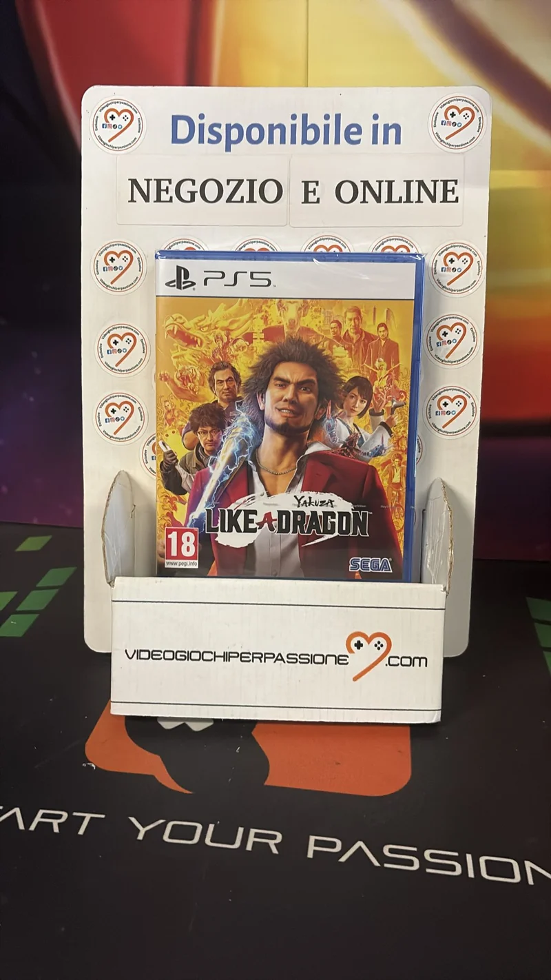 Yakuza: Like A Dragon - PlayStation 5 (versione europea)(con sott. in italiana)
