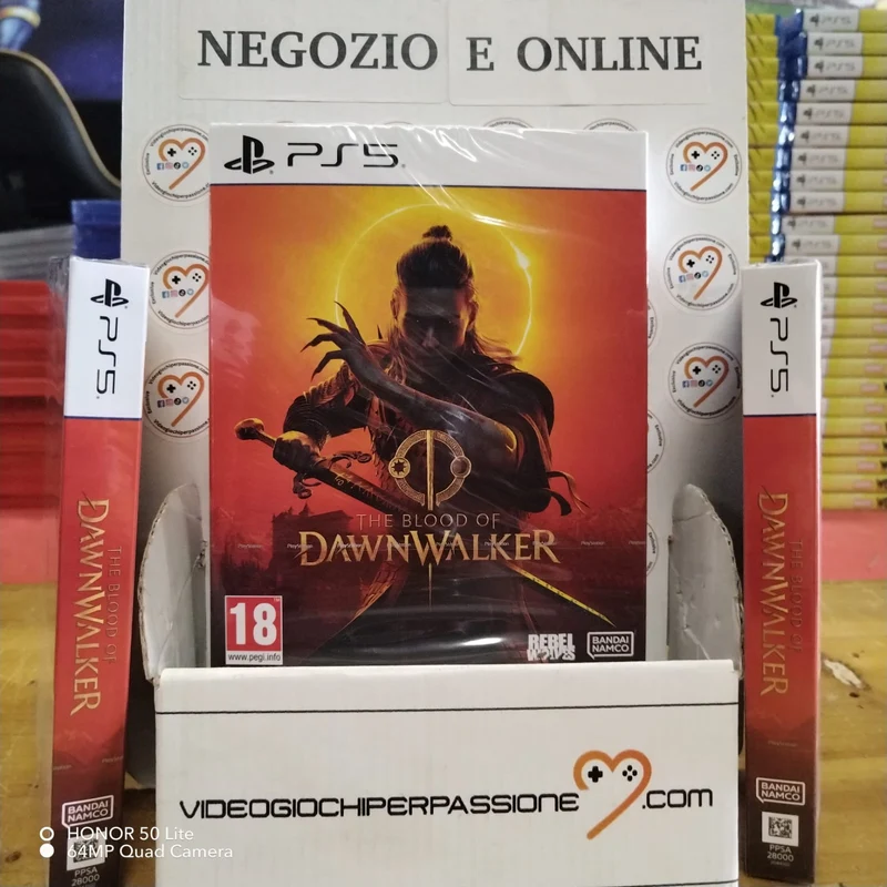 The Blood of Dawnwalker Dayone Edition Playstation 5 +Steelbook +World Map