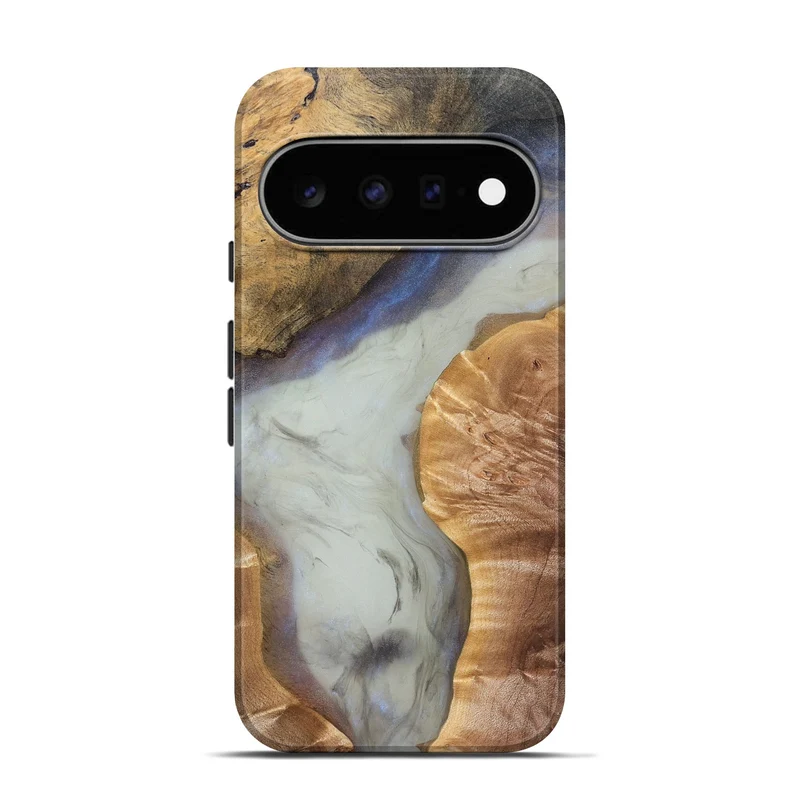 Pixel 11 Pro Wood Live Edge Phone Case - Shani (Ghost, 830155)