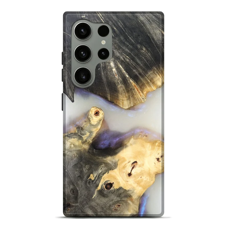 Galaxy S24 Ultra Wood Live Edge Phone Case - Lourdes (Ghost, 830156)