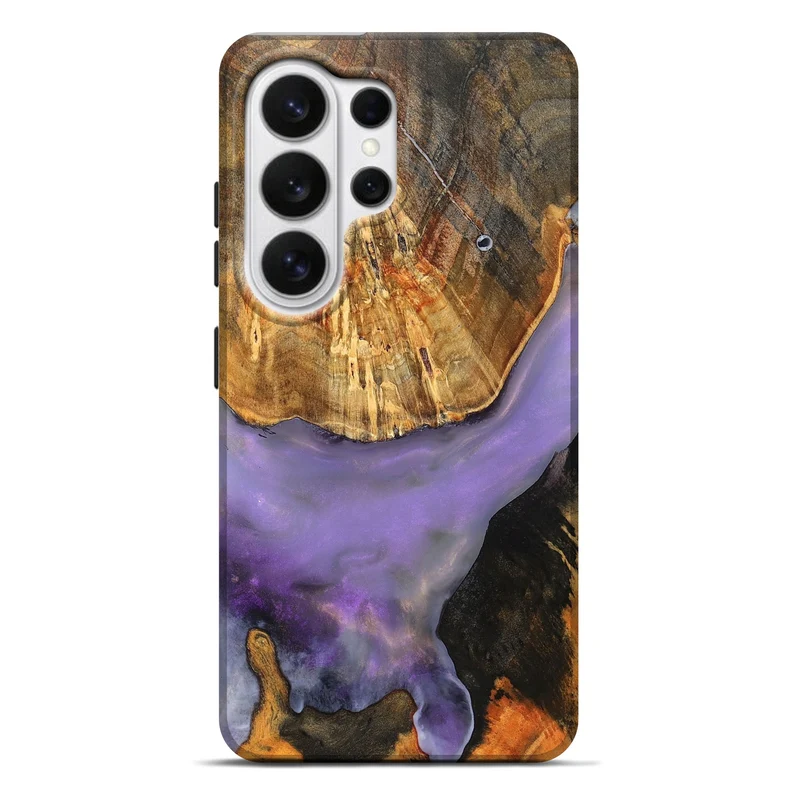 Galaxy S26 Ultra Wood Live Edge Phone Case - Akira (Ghost, 830150)