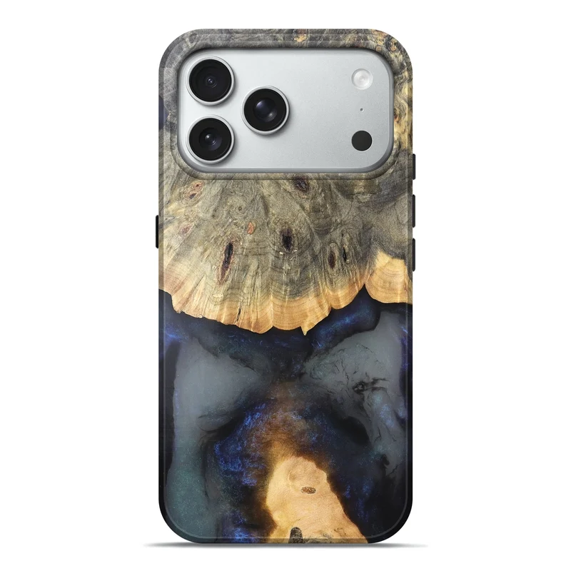 iPhone 18 Pro Max Wood Live Edge Phone Case - Jazmine (Ghost, 830140)