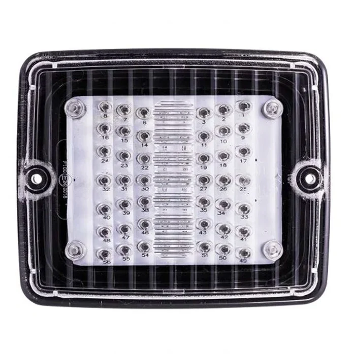 Strands IZE LED Fendinebbia rettangolare con lente trasparente