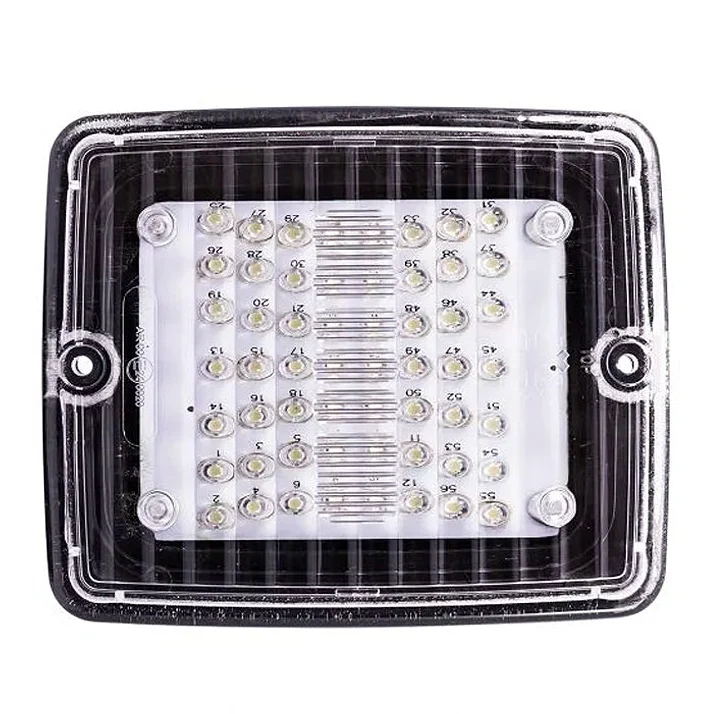 Strands IZE LED Luce di retromarcia rettangolare con lente trasparente