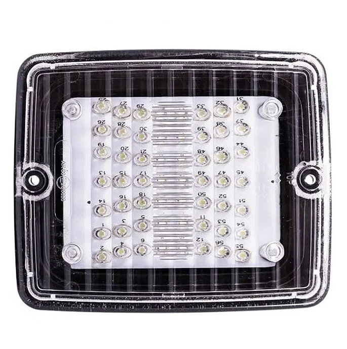 Strands IZE LED arresto / fanale posteriore rettangolare con lente trasparente