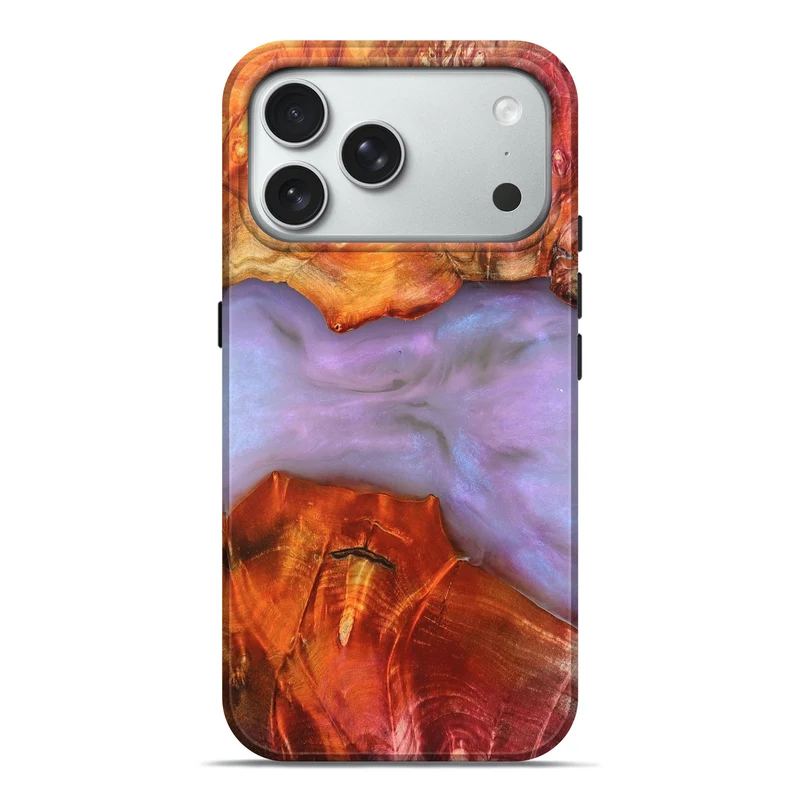 iPhone 18 Pro Max Wood Live Edge Phone Case - Sylvia (Ghost, 830152)