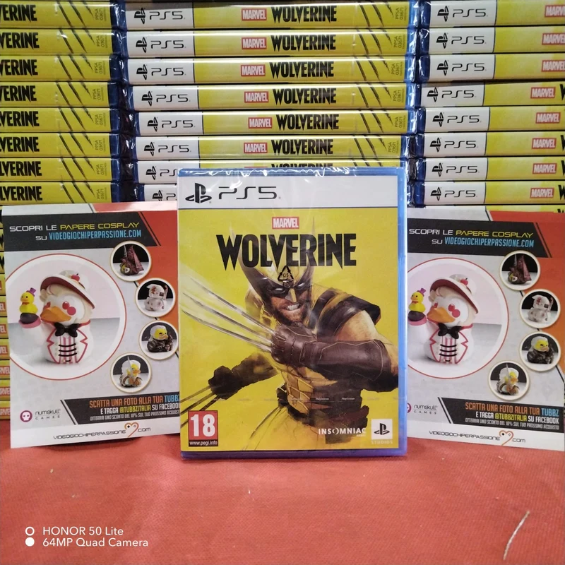 Marvel Wolverine Playstation 5 Edizione Europea
