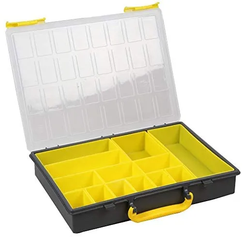 Vano portaoggetti giallo - 60 mm x 340 mm x 250 mm