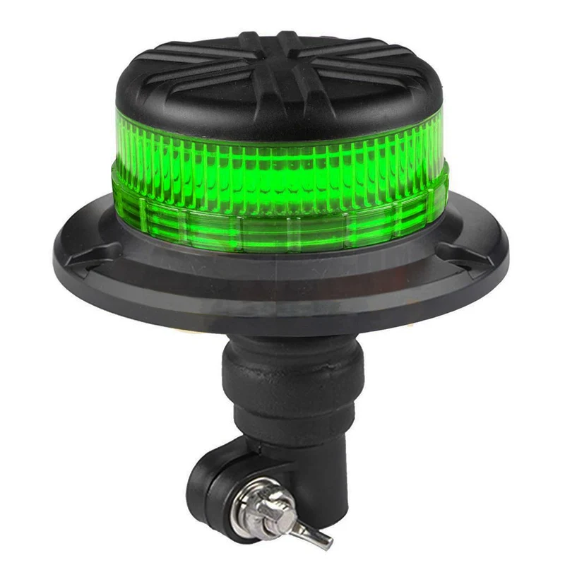 Faro LED verde Flexi DIN