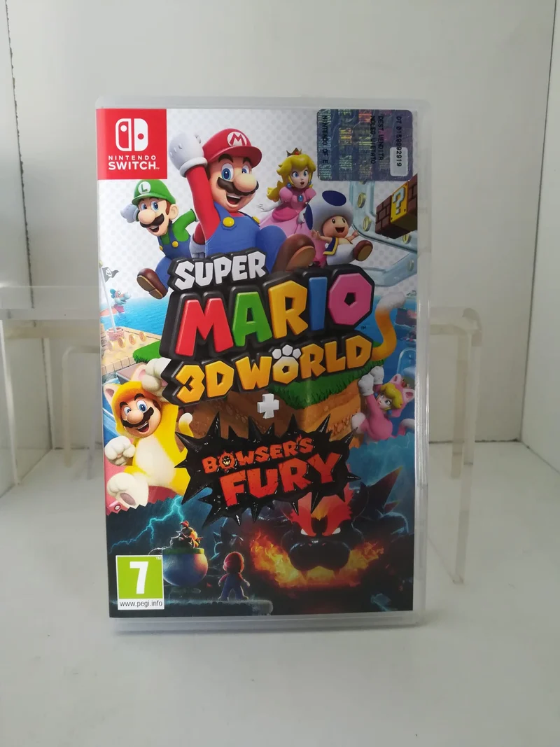 SUPER MARIO 3D WORLD+BOWSER'S FURY NINTENDO SWITCH (usato versione italiana)