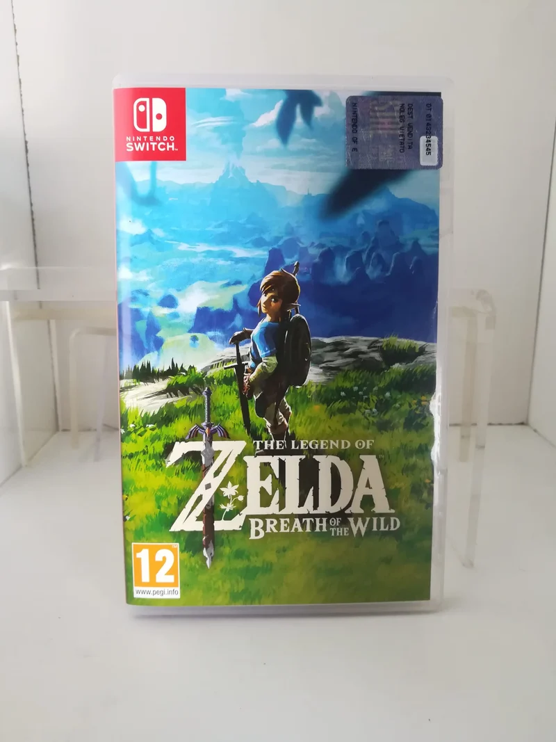 THE LEGEND OF ZELDA BREATH OF THE WILD NINTENDO SWITCH (usato versione italiana)