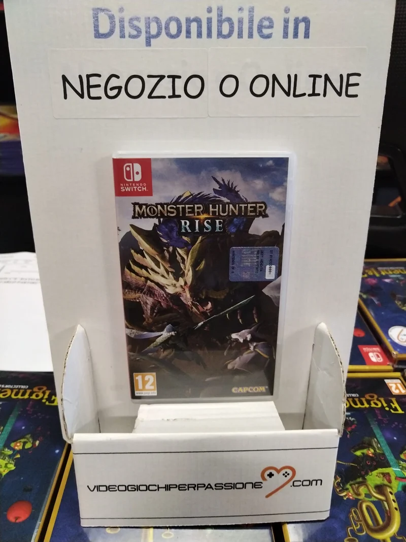 MONSTER HUNTER RISE NINTENDO SWITCH (usato garantito)(versione italiana)