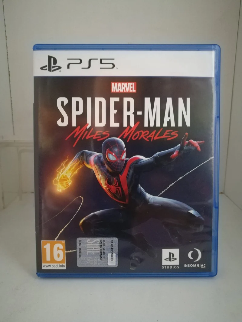 MARVEL SPIDER-MAN MILES MORALES PS5 (usato garantito)(versione italiana)