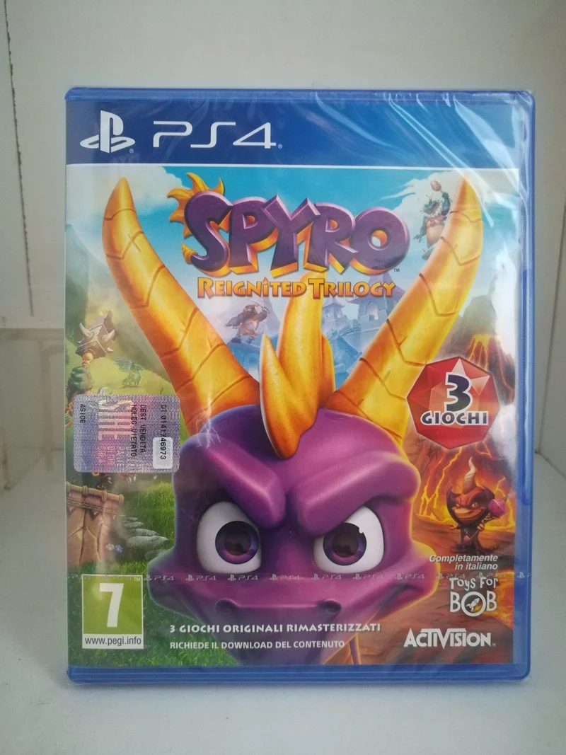 SPYRO REIGNITED TRILOGY PS4 (completamente in italiano)