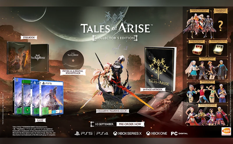Tales Of Arise Collector's Edition Playstation 4 Edizione Europea - PRE-ORDER