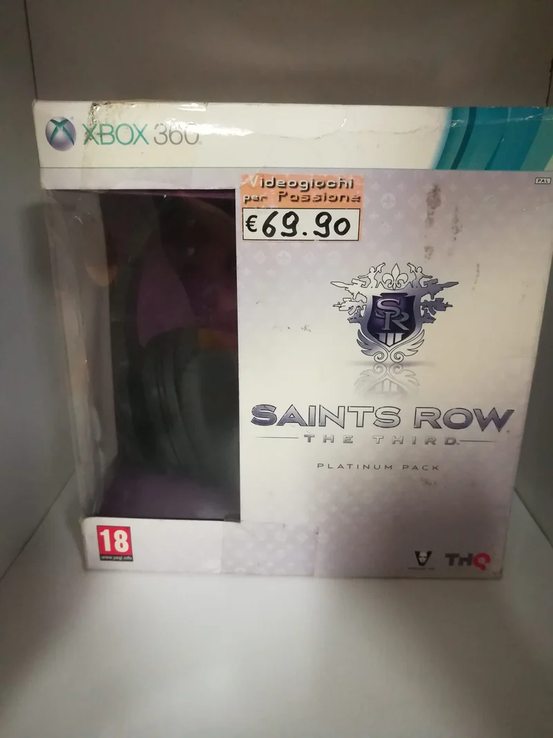 SAINTS ROW THE THIRD PLATINUM PACK XBOX 360 (versione italiana)