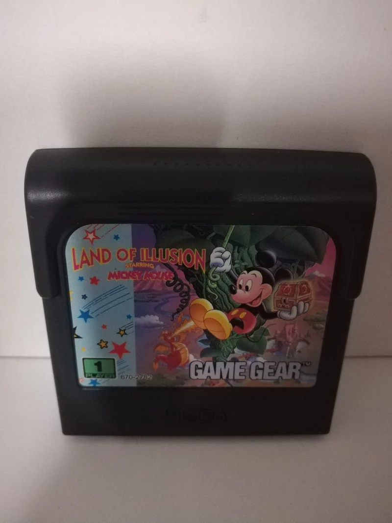 LAND OF ILLUSION STARRING MICKY MOUSE GAME GEAR SEGA
