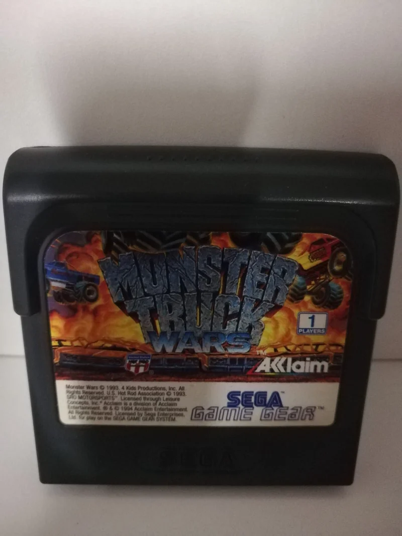 MONSTER TRUCK WARS GAME GEAR SEGA