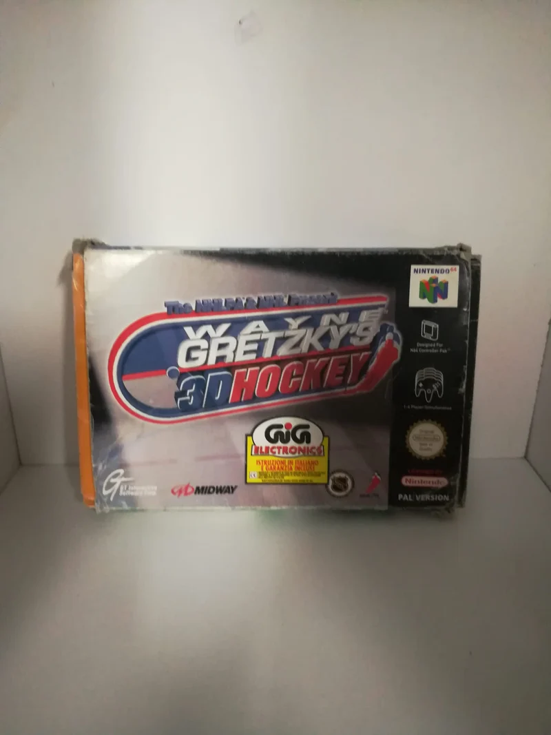 WAYNE GRETZY'S 3D HOCKEY NINTENDO 64
