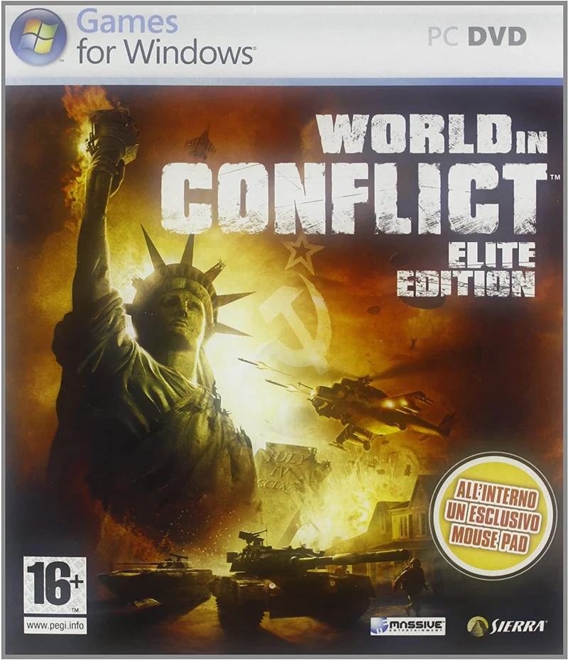 WORLD IN CONFLICT ELIT EDITION PC GAME (versione italiana)