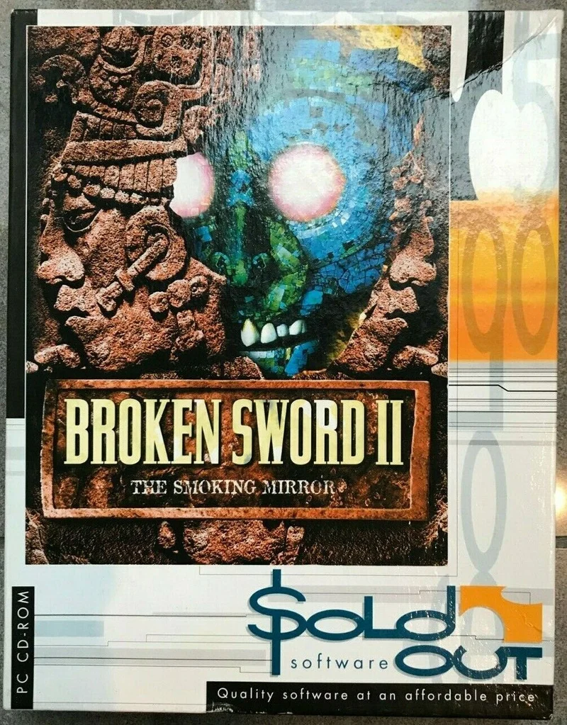BROKEN SWORD 2 THE SMOKING MIRROR PC CD-ROM