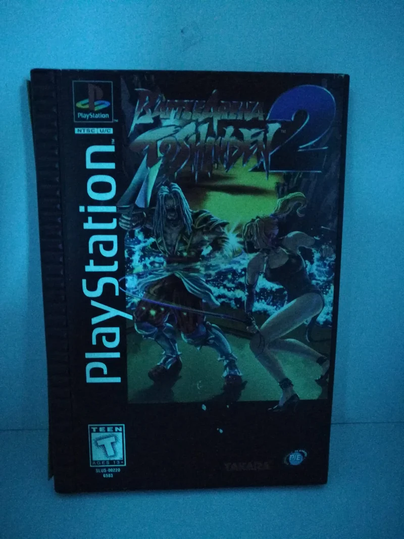 BATTLE ARENA TOSHINDEN 2 PS1 (versione americana)(usato garantito)