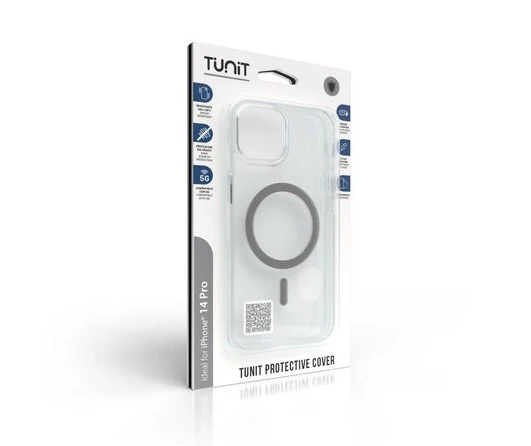 TUNIT TT14PRCLSF custodia per cellulare 15,5 cm (6.1") Cover Trasparente