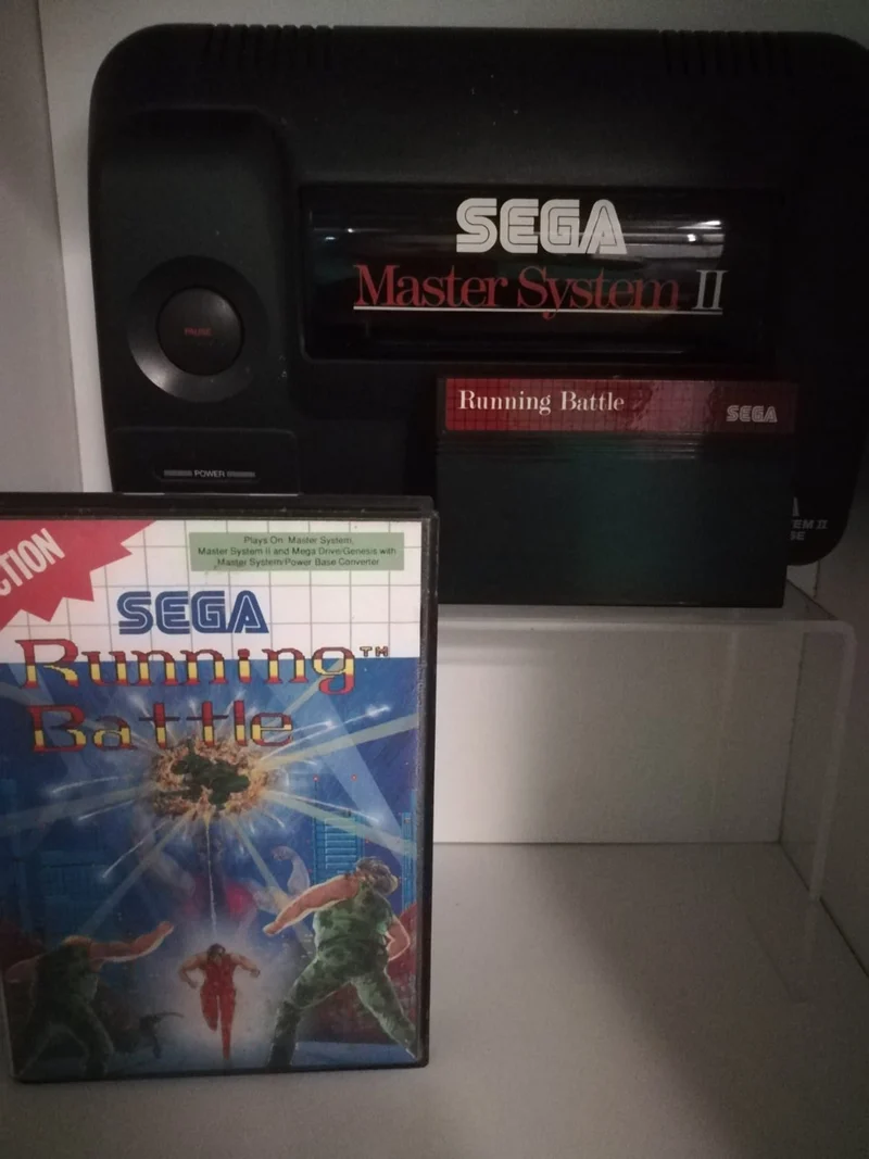 RUNNING BATTLE MASTER SYSTEM SEGA