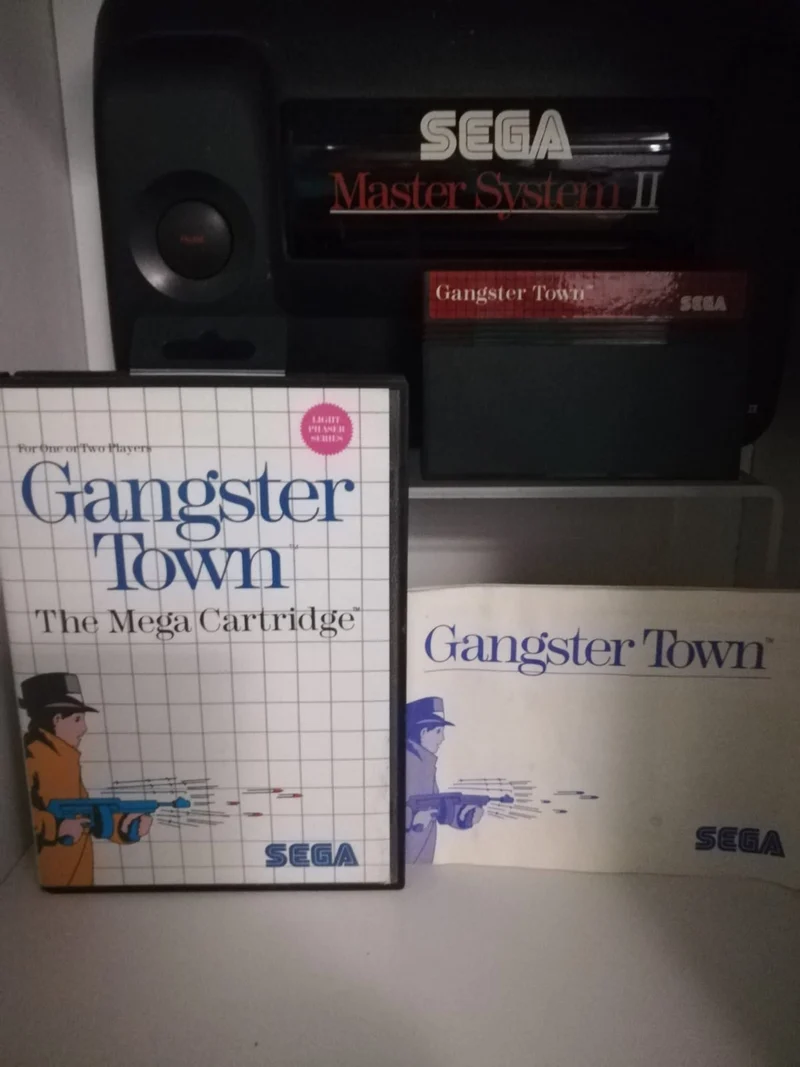 GANGSTER TOWN MASTER SYSTAM SEGA