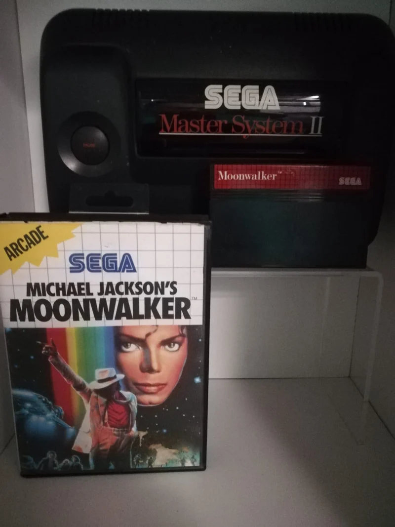 MICHAEL JACKSON'S MOONWALKER MASTER SYSTEM SEGA