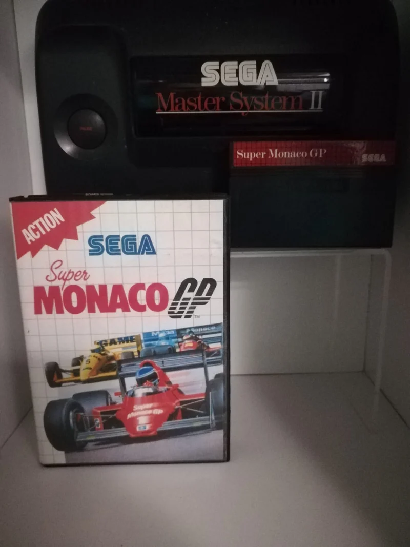 SUPER MONACO GP MASTER SYSTEM SEGA