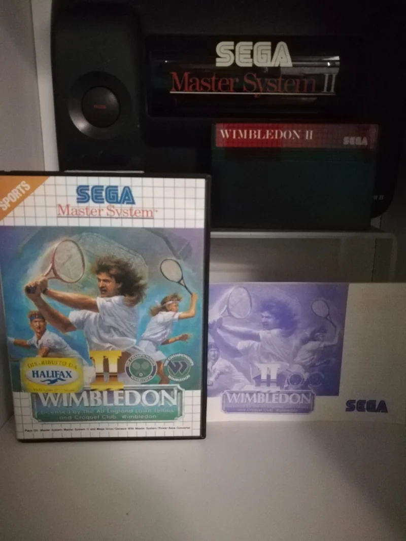 WIMBLEDON 2 MASTER SYSTEM SEGA