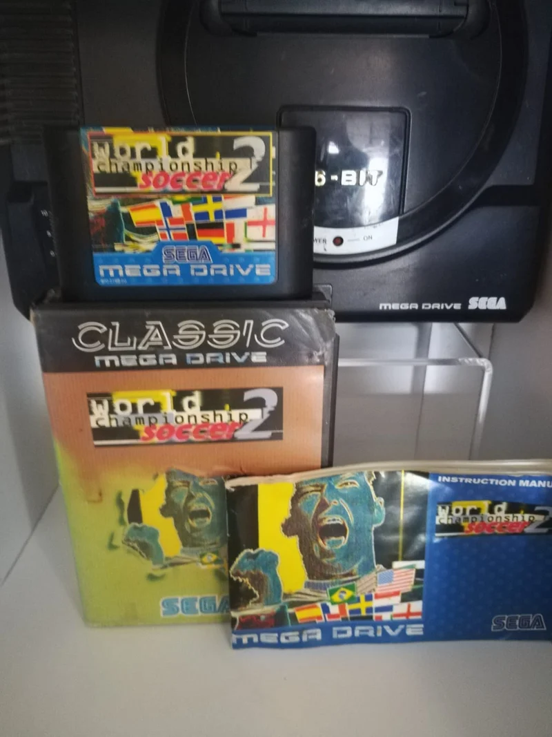 WORLD CHAMPIONSHIP SOCCER 2 MEGA DRIVE SEGA