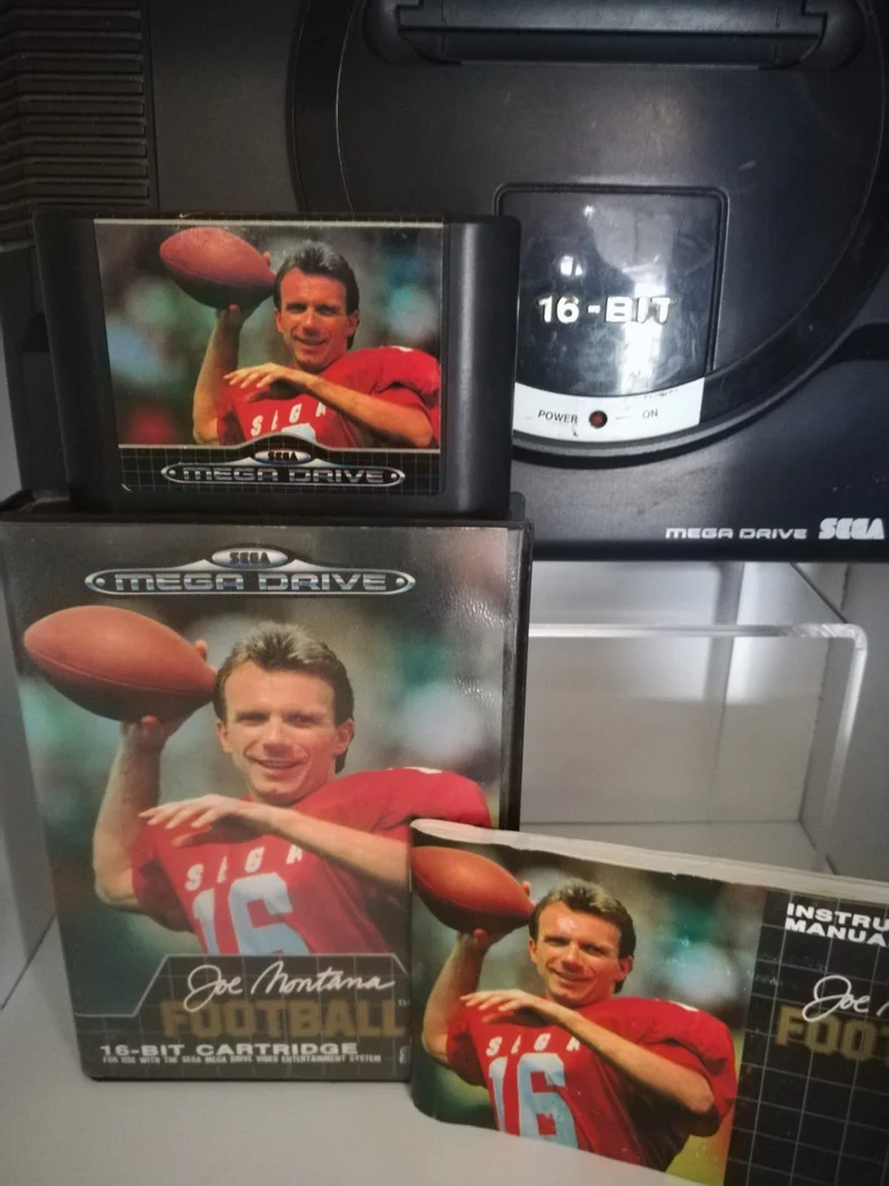 JOE MONTANA FOOTBALL MEGA DRIVE SEGA