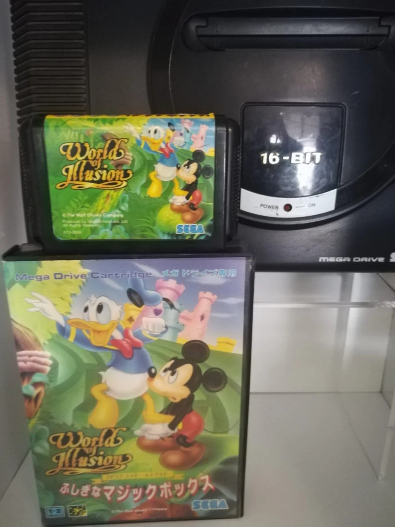WORLD OF ILLUSION MAGA DRIVE SEGA