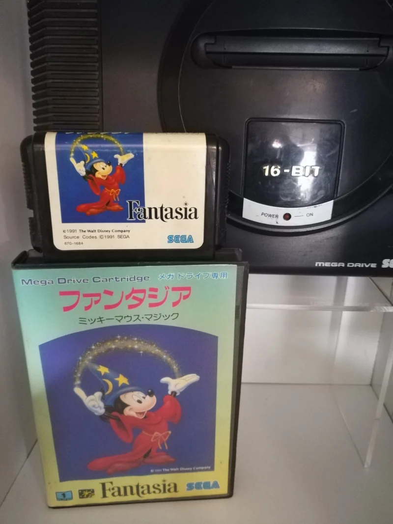 FANTASIA MEGA DRIVE SEGA