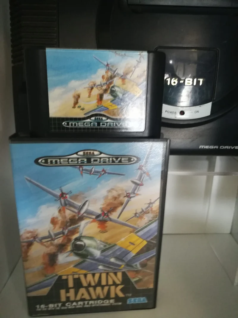TWIN HAWK MEGA DRIVE SEGA