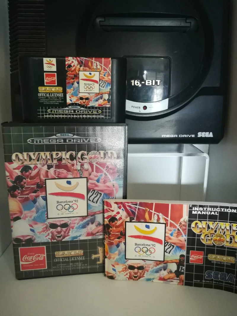 OLYMPIC GOLD BARCELONA 92 MEGA DRIVE SEGA