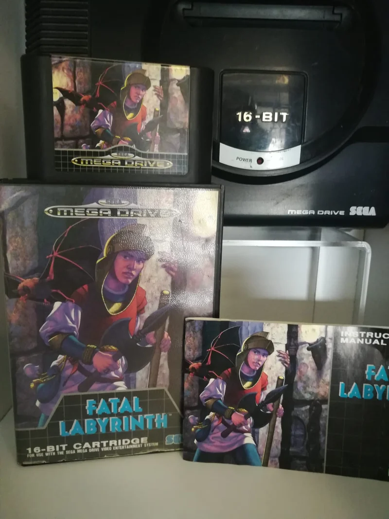 FATAL LABYRINTH MEGA DRIVE SEGA