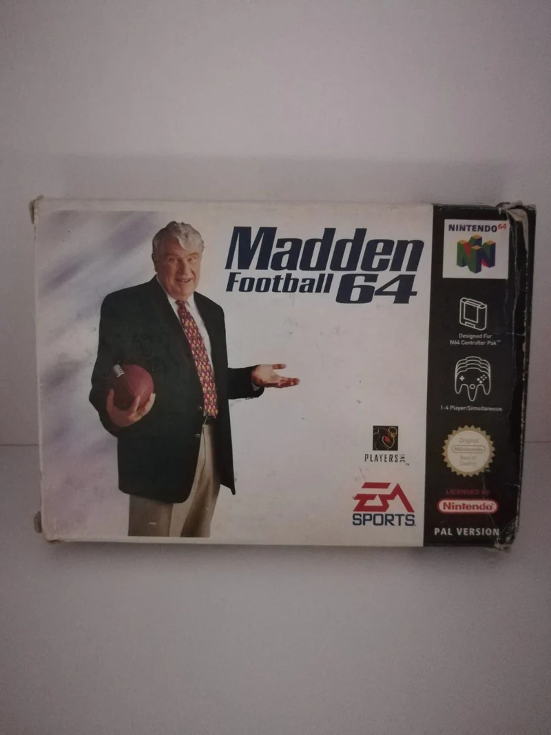 MADDEN FOOTBALL64 NINTENDO 64 (versione europea)