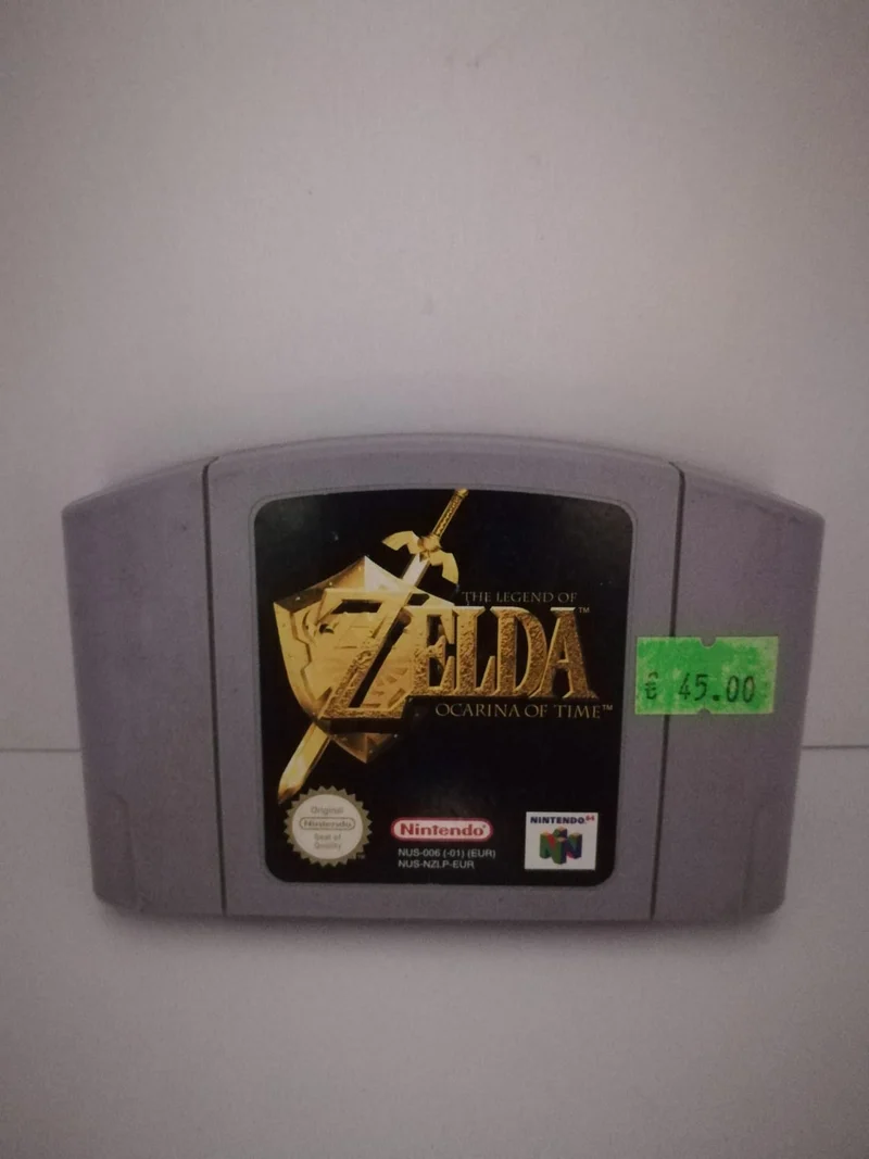 THE LEGEND OF ZELDA OCARINA OF TIME NINTENDO 64 (senza custodia)