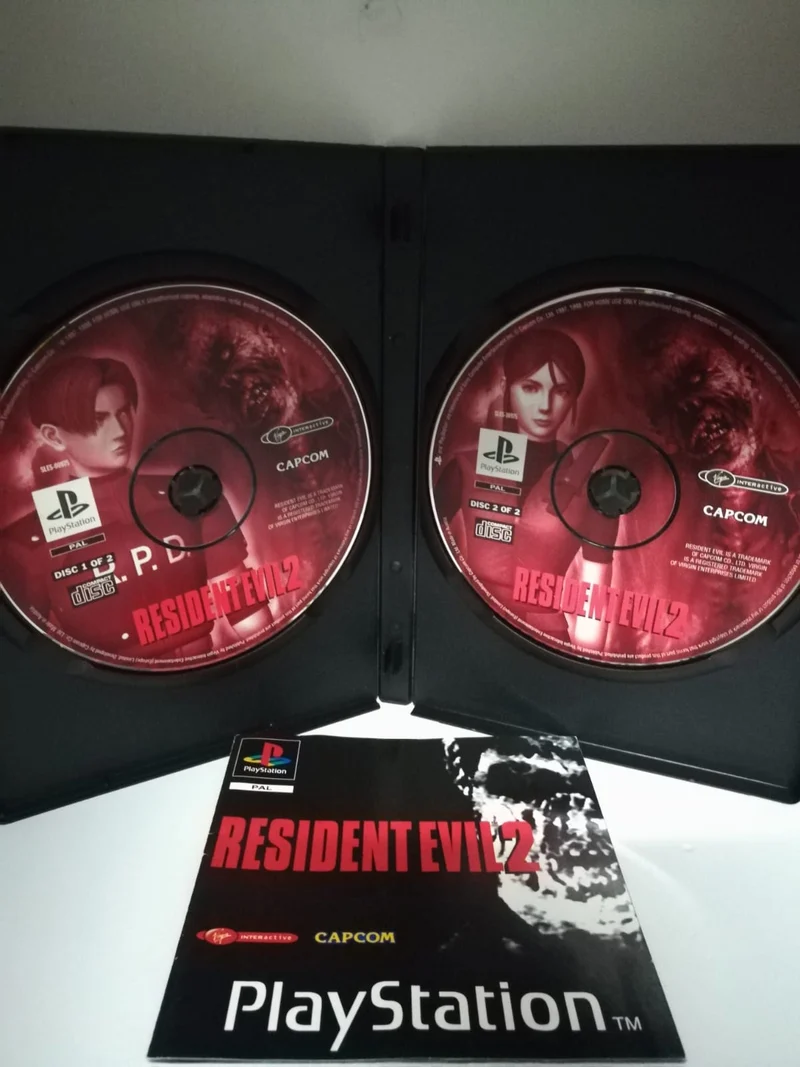 RESIDENT EVIL 2 PS1 (versione europea)(senza custodia )