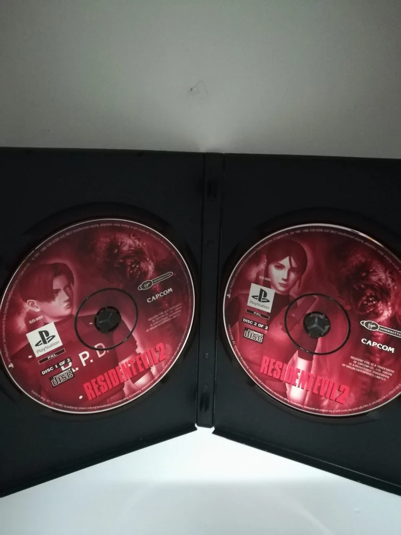 RESIDENT EVIL 2 PS1 (versione europea)(senza custodia e manuale)