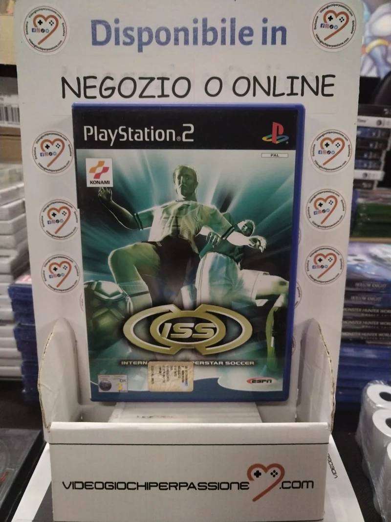ISS INTERNATIONAL SUPERSTAR SOCCER PS2 (versione italiana )(usato garantito)